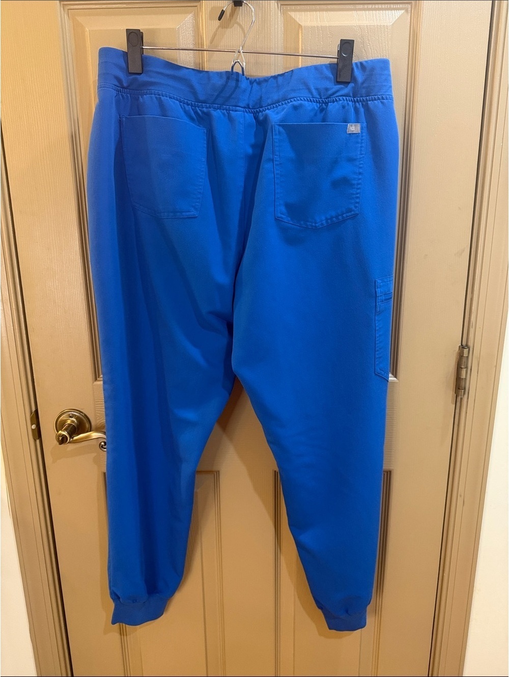 Figs Women's Zamora Royal Blue Drawstring Jogger Pants XL - Picture 3 of 4